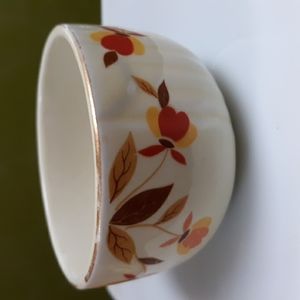 Small Hall custard bowl made by Hall's Superior Quality kitchen ware.